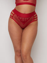 Slip Kayla : Rouge Framboise